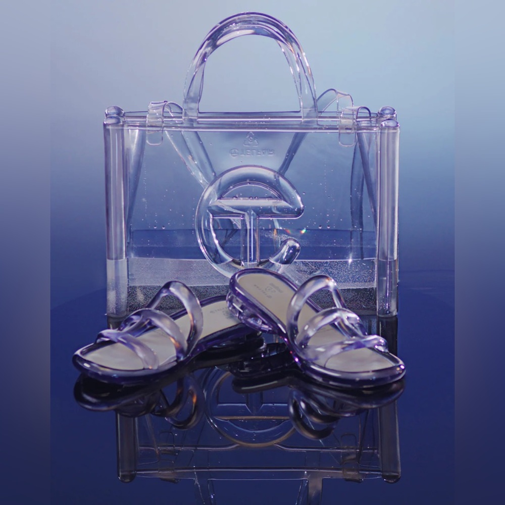 Telfar x Melissa Clear Jelly Medium Shopper